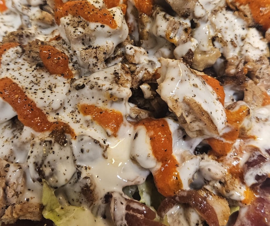 Arrotolato kebab di tonno